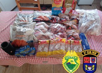 PM recupera merenda escolar furtada em Marilena