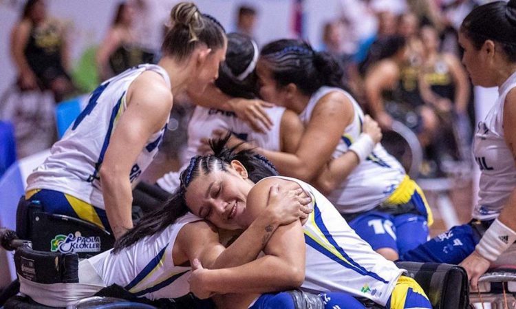 Seleções do Brasil garantem vaga  no mundial de basquete sobre rodas