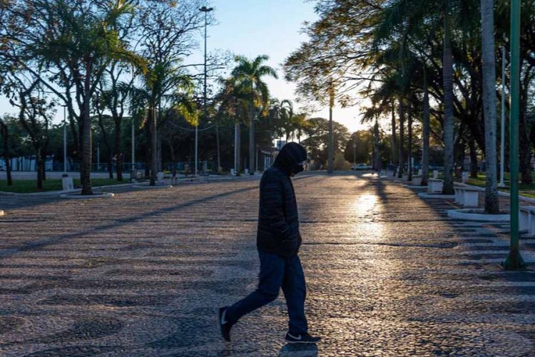 Final de semana tem mínima prevista de 8°C e máxima de 27°C