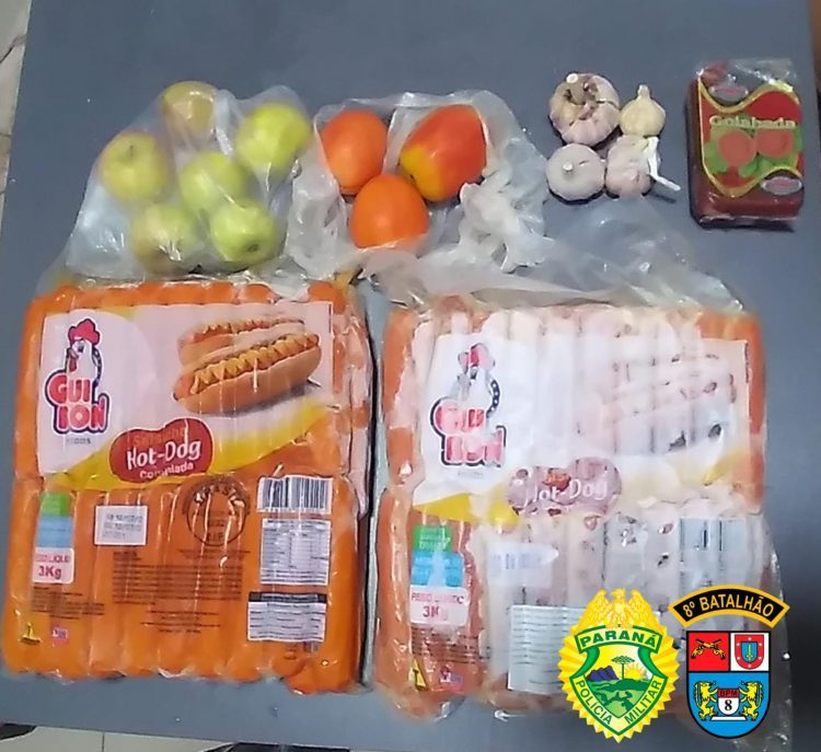 Casal é flagrado pela PM tentando furtar alimentos em centro de atendimento para crianças