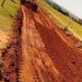 Município inicia mais um trecho de pavimentação rural