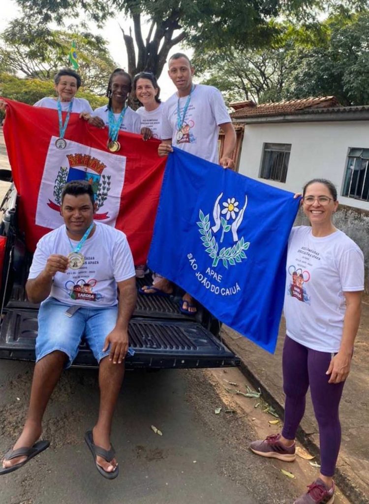 Atletas de São João do Caiuá são destaque  nas Olimpíadas das APAEs do Paraná