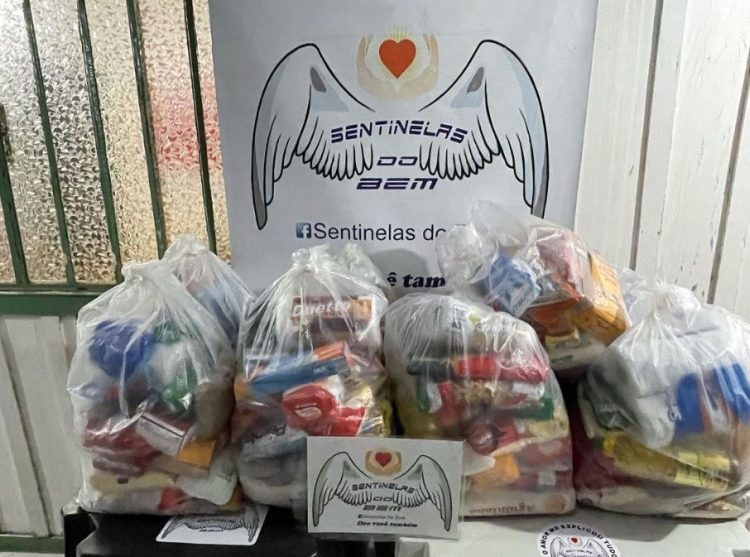 Projeto Sentinelas do Bem arrecada doações para ajudar pessoas em situação de rua