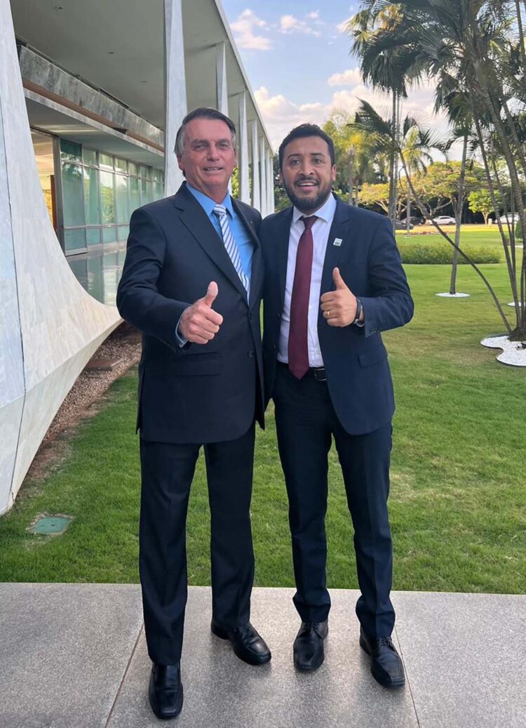 Deputado Soldado Adriano José cumpre agenda em Brasília