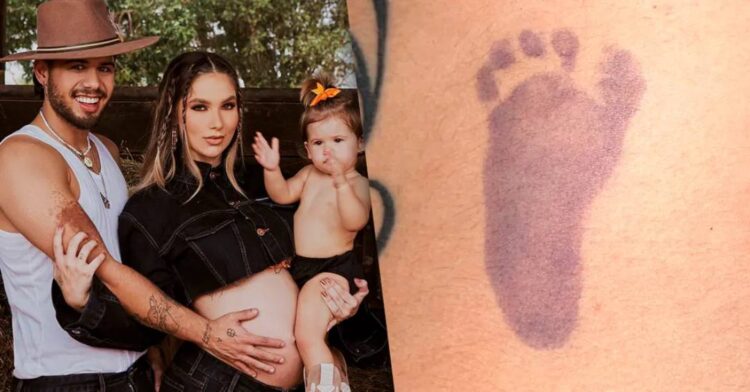 Virginia Fonseca e Zé Felipe anunciam o nascimento da filha Maria Flor