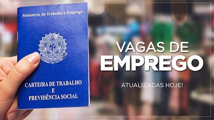 Há 254 vagas de emprego disponíveis para hoje na Agência do Trabalhador
