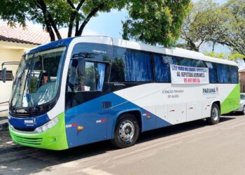 Município recebe ônibus para transporte de pacientes da saúde