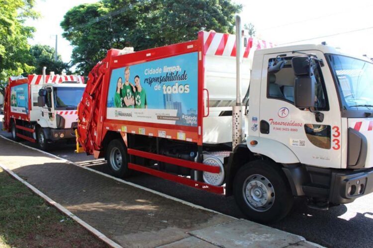 Coleta de lixo terá horário diferenciado neste sábado