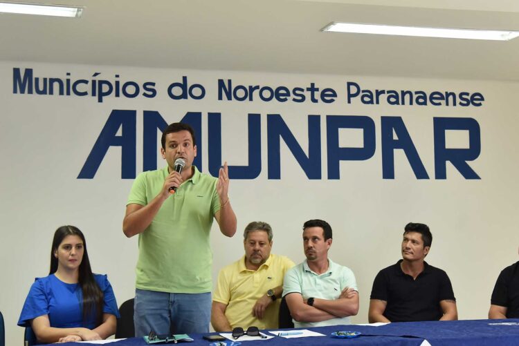 Prefeito Vico Bono é eleito presidente da Amunpar