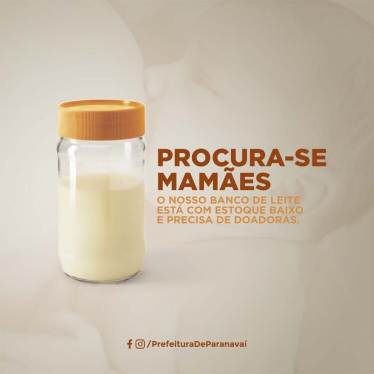 Banco de leite está com estoque muito baixo e precisa de doadoras