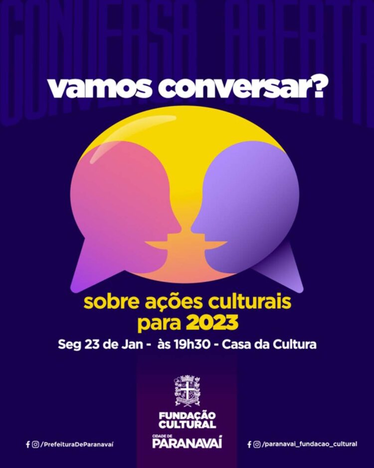 Fundação Cultural vai promover diálogo sobre ações culturais