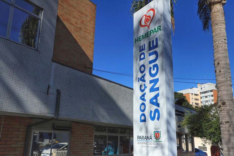 Hemepar solicita doação de sangue para atendimento às vítimas de Jandaia do Sul