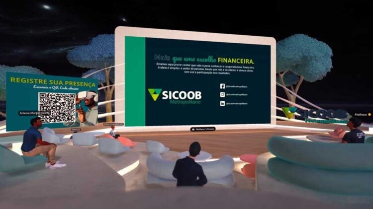 Sicoob Metropolitano é a primeira cooperativa do Brasil a transmitir AGO pelo Metaverso