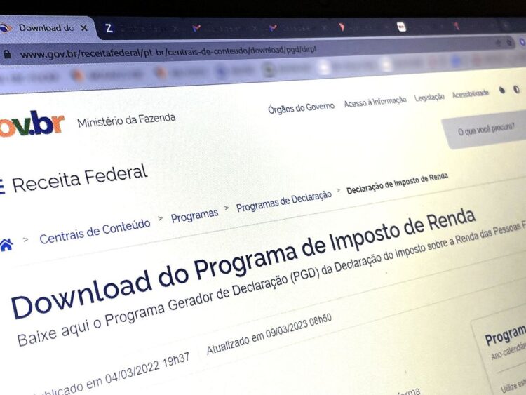 IR 2023: Programa do Imposto de Renda já está disponível