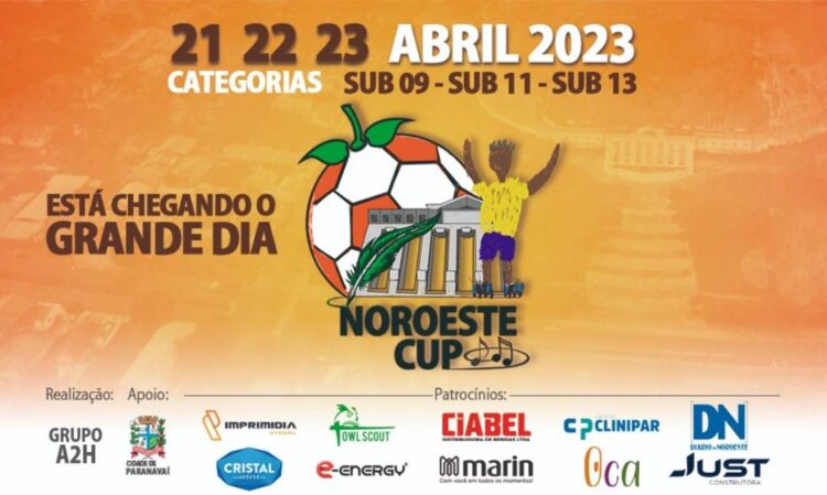 Noroeste Cup reúne equipes e observadores técnicos de diversas regiões do Brasil