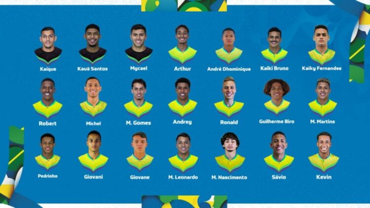 Ramon convoca seleção sub-20 para  Mundial com Marcos Leonardo e sem Endrick