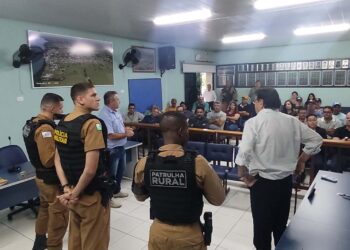 Patrulha Rural Comunitária realiza palestra