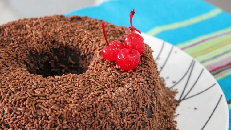 Brigadeirão de micro-ondas