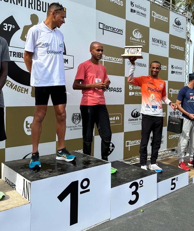 Competidor de Paranavaí participa de corrida em Santos