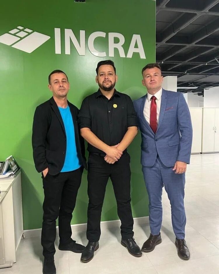 Município e INCRA acompanham andamento do processo de regularização de terras