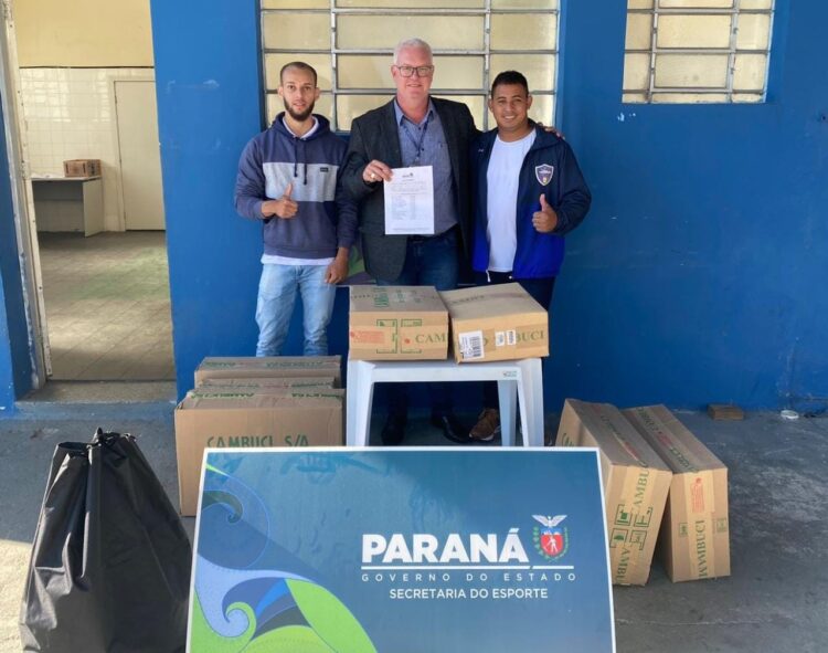 Terra Rica recebe kit esportivo para  incrementar projetos municipais