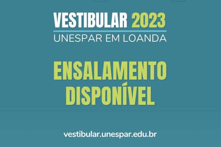 Vestibular dos três novos cursos da Unespar em Loanda acontece neste domingo