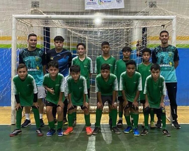 Equipe de Futsal de São Pedro do Paraná se prepara para a Copa Noroeste