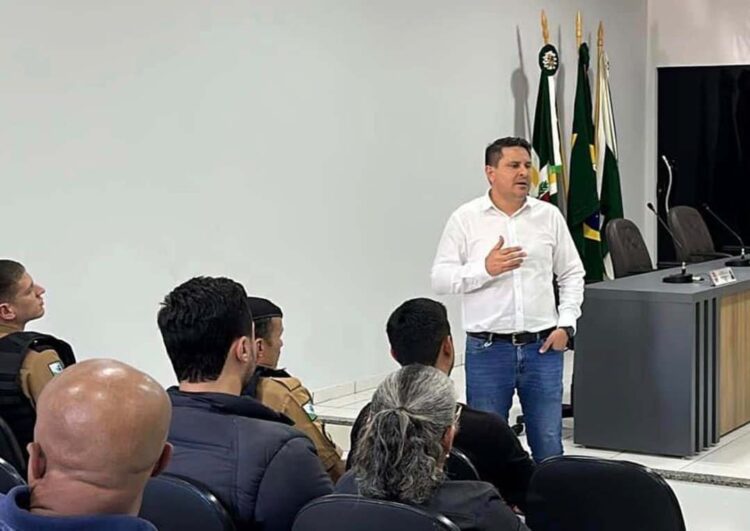 Município realiza reunião de segurança pública com participação de autoridades e sociedade