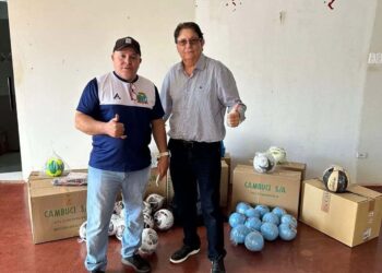 Município recebe mais um kit esportivo
