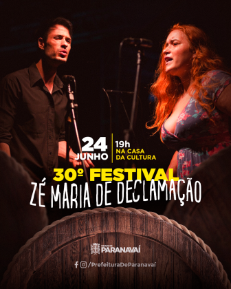 28 declamadores participam da Audição Pública do 30º Festival Zé Maria no próximo sábado