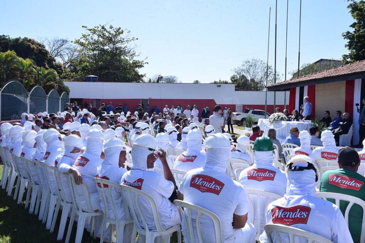 Secretário Noberto Ortigara participa de inauguração de frigorífico em Nova Londrina