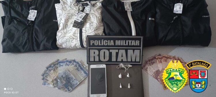 Homem é preso com drogas na Vila Paris