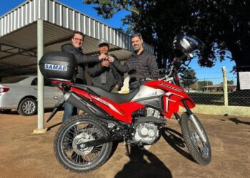 Município adquire moto para utilização do Samae