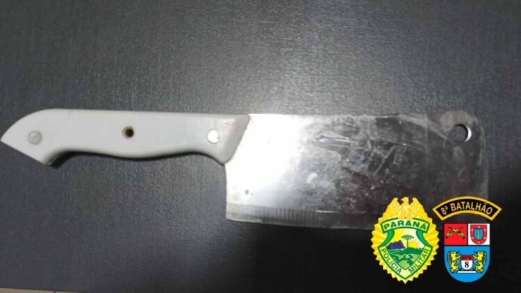 PM prende homem por furtar bicicleta e ameaçar mulher com faca em Terra Rica