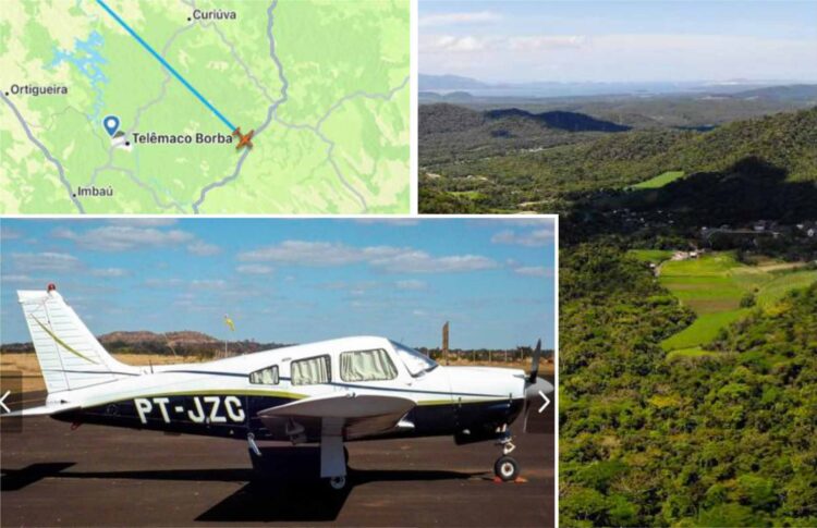 Avião com servidores do governo do Paraná desaparece na Serra do Mar