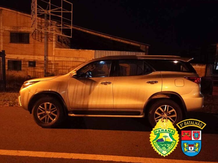 Veículo furtado é recuperado em Nova Esperança