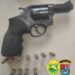 Polícia Militar prende dois homens por porte ilegal de arma de fogo, em Paraíso do Norte