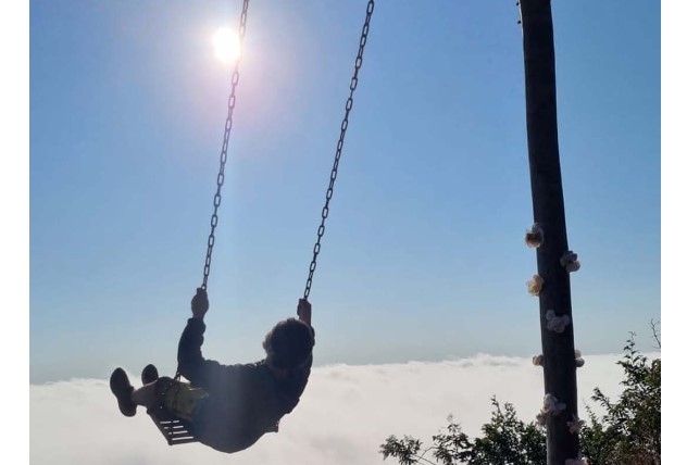 Moradores de Terra Rica registram fenômeno atmosférico raro nos Três Morrinhos