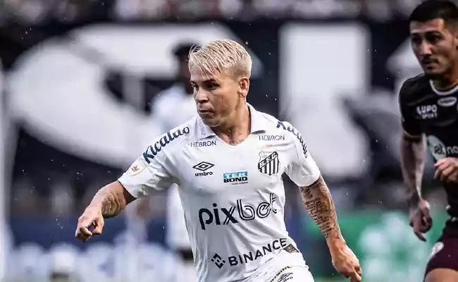 Santos multa Soteldo após expulsão contra América-MG