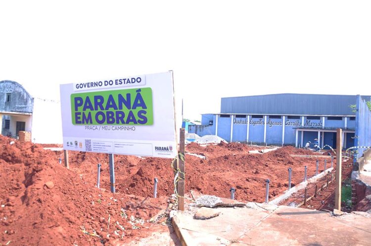 Prefeitura de Itaúna do Sul inicia obras do Meu Campinho