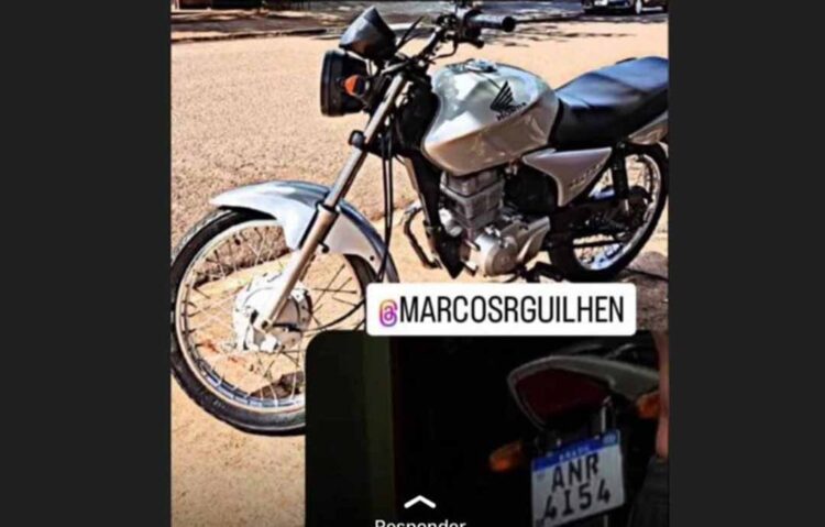 Motocicleta é furtada no Centro de Paranavaí