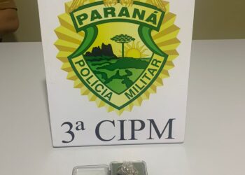 PM detém suspeito por drogas para consumo