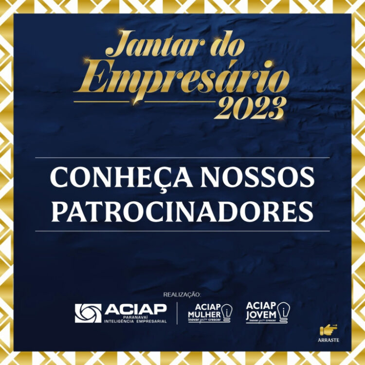 ACIAP reconhece o apoio fundamental de empresas e instituições patrocinadoras