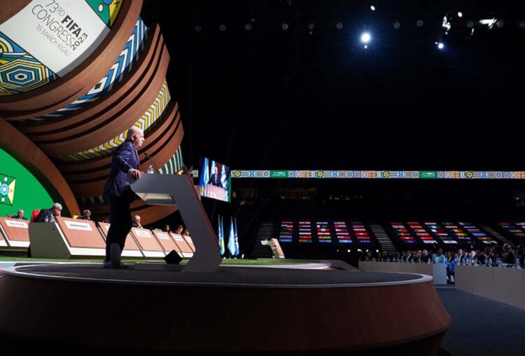 Presidente da Fifa anuncia Arábia Saudita como sede de 2034
