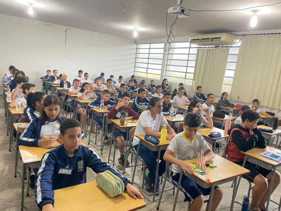 Mais de 50 alunos da rede municipal participam da 36ª Maratona de Matemática