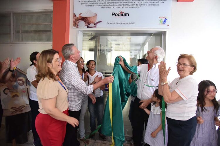 Podium Alimentos reforça compromisso com o desenvolvimento social