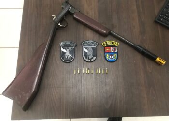 Homem é preso por porte ilegal de arma em Porto Rico