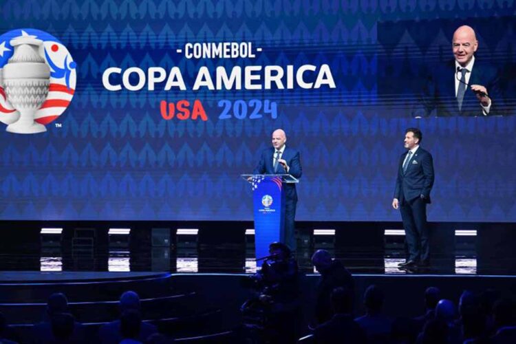 Veja como ficaram os grupos da Copa América 2024 após sorteio