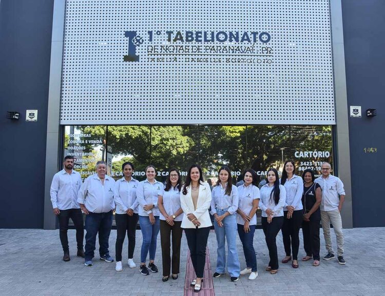1º Tabelionato de Notas de Paranavaí completa um ano sob gestão da tabeliã Danielle Bortoloto