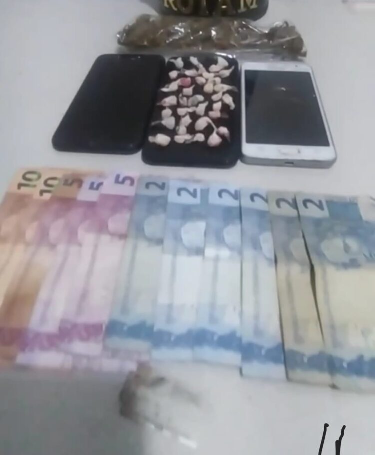 Dois homens e uma mulher são presos por tráfico de drogas em Paranavaí